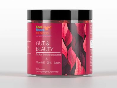 166,00 €/ kg | FeelGoodBears GUT & Beauty - Bacillus Subtilis upgraded 150g Dose