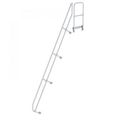 MUNK Handlauf fuer Treppe 60EUR mit Plattform, 15 Stufen