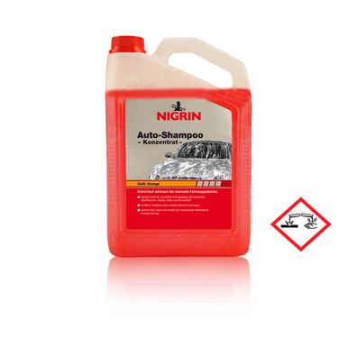 Nigrin Auto Shampoo Konzentrat kraftvoll in Orangenduft 3000ml