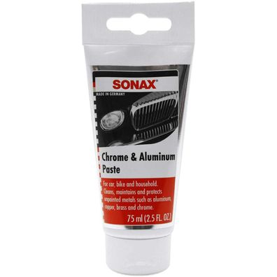 Sonax Chrom und Alupaste pflegt und schützt Schutzfilm 75ml