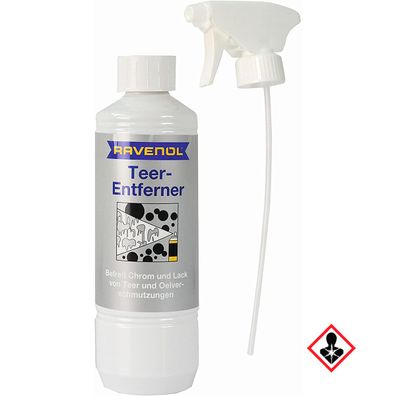 Ravenol Teerentferner Spray befreit mühelos Chrom und Lack 500ml