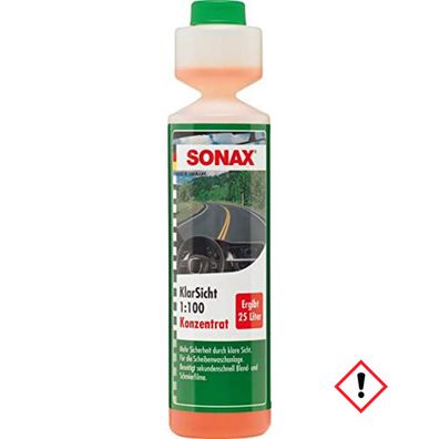 SONAX KlarSicht 1:100 Konzentrat Kunststoffverträglich 250ml