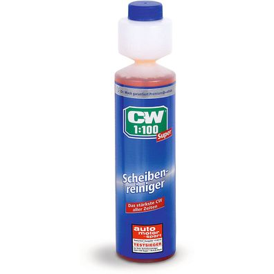 Dr Wack CW 1 zu 100 Super Scheiben Reiniger Scheibenwaschanlage 250ml