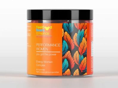 166,00€/kg FeelGoodBears Performance WOMEN - Fruchtgummi Women Complex 150g Dose