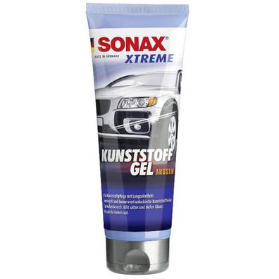 SONAX XTREME Kunststoff pflege Gel außen NanoPro Transparent 250ml