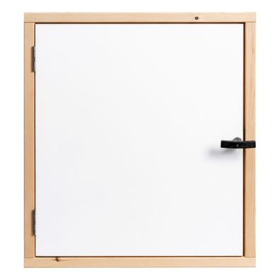 Dolle Kniestocktuer F30 mit Massivholzrahmen 80x70x11,5cm U-Wert 0,96W/m2·K