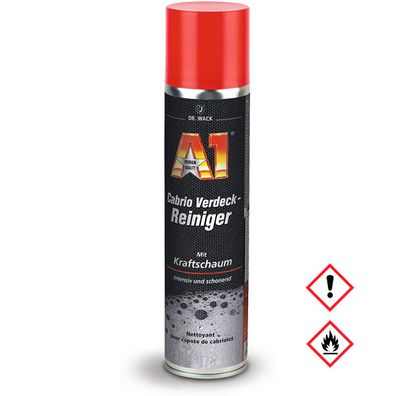 Dr OK Wack A1 Cabrio Verdeck Reiniger für Textil Verdecke 400ml