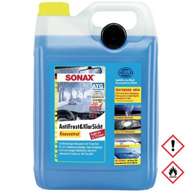 Sonax Antifrost und Klarsicht Konzentrat zum Mischen Inhalt 5000ml