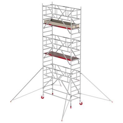 Altrex Fahrgeruest RS Tower 41 PLUS Aluminium mit Safe-Quick® und Holz-Plattform 7,