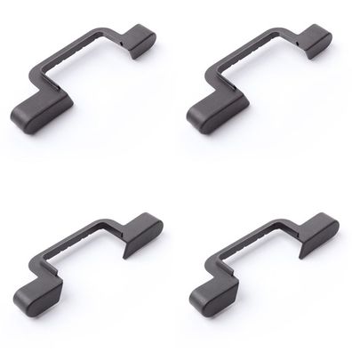 Hailo Stufenabschluesse rechts & links 4 Stueck fuer Haushaltsleitern mit 35 x 20 mm