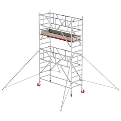 Altrex Fahrgeruest RS Tower 41 PLUS Aluminium mit Safe-Quick® und Holz-Plattform 5,