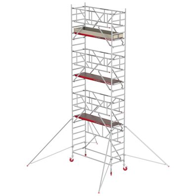 Altrex Fahrgeruest RS Tower 41 PLUS Aluminium mit Safe-Quick® und Holz-Plattform 8,