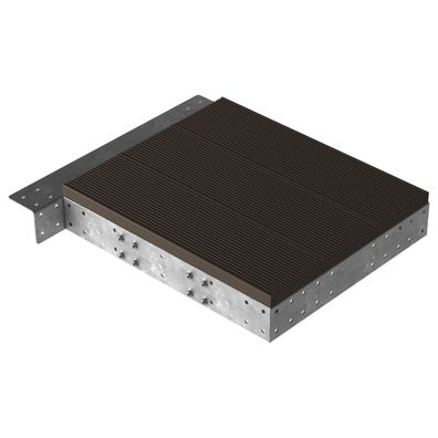 Dolle Zwischenpodest fuer Gardentop 80x88cm inkl. 3 Stufenauflagen in TRIMAX® Dunke
