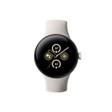 Google Pixel Watch 2 41 mm - polished silver - porcelain