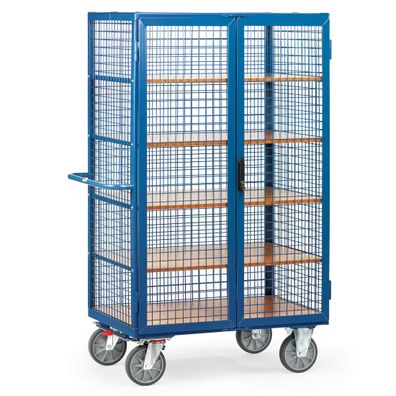 Fetra Kastenwagen, offen, mit Drahtgitter und Doppel-Fluegeltuer verkleidet 1200x780