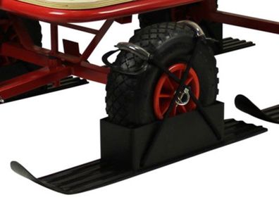 Beachtrekker Schneekufen fuer faltbarer Bollerwagen Style