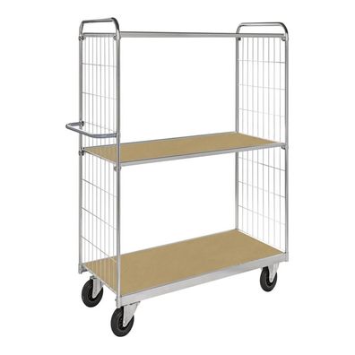 Kongamek ESD-Etagenwagen Serie 9000-M mit 3 Etagen 1200x600mm Ladeflaeche ohne Brems