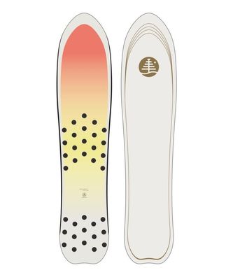 BURTON Pow Surf Board Family Tree Backseat Driver 140