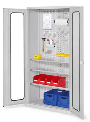 Kappes ®RasterPlan Werkzeugschrank 1950x1000m Modell 6 Tiefe 410mm Sichtfenstertuer