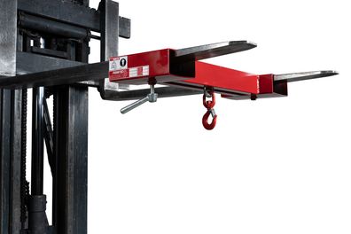 FIMM Fourreaux Lasthaken fuer Gabelstapler fuer zwei Gabeln Tragkraft 600kg
