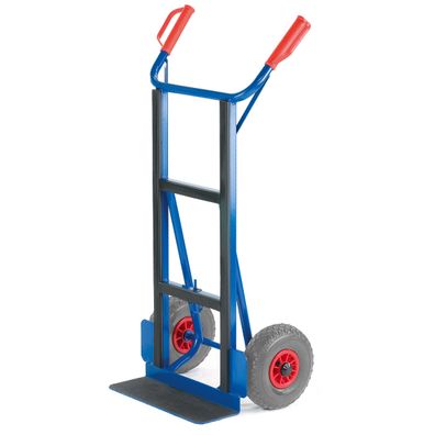 Rollcart Geraetekarre C-Profil mit Schaufelbreite 450mm Luftbereifung