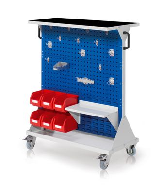 Kappes RasterMobil® mobiler Arbeitsplatzschrank Groese #3 1270x1000x500mm 29-teilig