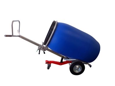 Manuvit Fasskarre fuer Metall- und Kunststofffaesser mit vollstaendiger Öffnung ohn