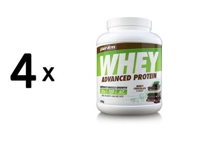 4 x Per4m Whey Advanced Protein (2010g) Minty Chocolate