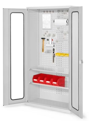 Kappes ®RasterPlan Werkzeugschrank 1950x1000m Modell 5 Tiefe 410mm Sichtfenstertuer