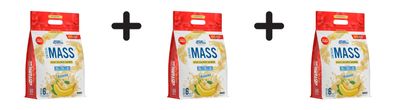 3 x Applied Nutrition Critical Mass Original (6000g) Banana