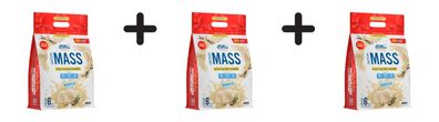 3 x Applied Nutrition Critical Mass Original (6000g) Vanilla