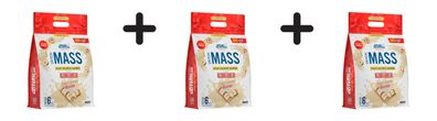 3 x Applied Nutrition Critical Mass Original (6000g) White Choco Bueno