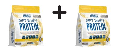 2 x Applied Nutrition Diet Whey (1000g) Banana Milkshake