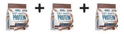 3 x Applied Nutrition Diet Whey (1000g) Chocolate Dessert