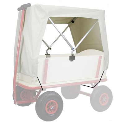 Beachtrekker Sonnenverdeck Dach fuer faltbarer Bollerwagen Style