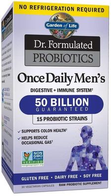 Dr. Formulated Probiotics Once Daily Men's - 30 vcaps