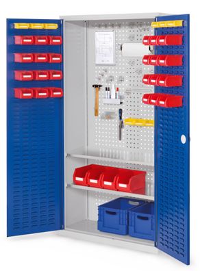 Kappes ®RasterPlan Werkzeugschrank 1950x1000m Modell 5 Tiefe 410mm Schlitzplattentu