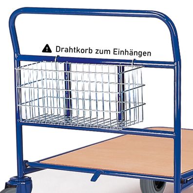 Rollcart Drahtkorb zum Einhaengen als Zubehoer