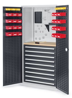 Kappes ®RasterPlan Schubladenschraenke 1950x1000x600mm Schlitzplattentueren Modell