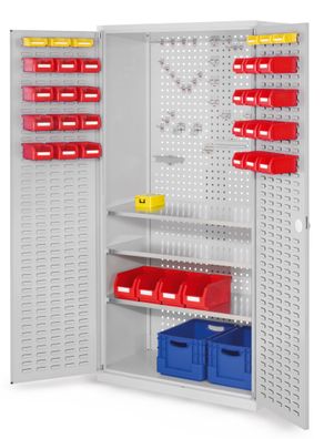 Kappes ®RasterPlan Werkzeugschrank 1950x1000m Modell 6 Tiefe 500mm Schlitzplattentu