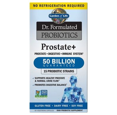 Dr. Formulated Probiotics Prostate+ - 60 vcaps