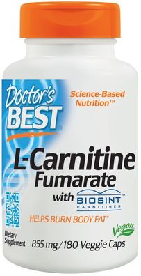 Best L-Carnitine Fumarate, 855mg - 180 caps