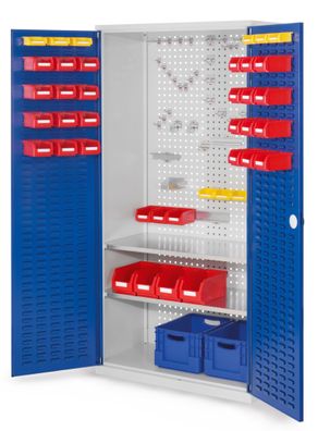 Kappes ®RasterPlan Werkzeugschrank 1950x1000m Modell 5 Tiefe 500mm Schlitzplattentu