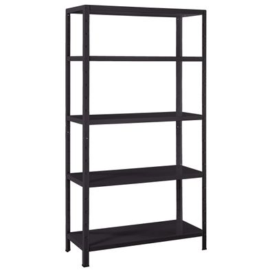 Schulte Regal Stecksystem Blackline 1800x900x400mm mit 5 Boeden aus Metall 70kg Fach