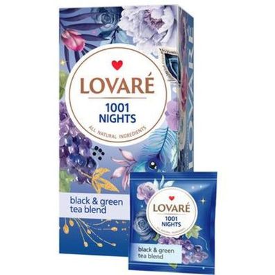 Lovare Tee 1001 Nacht 24Btl Schwarzte