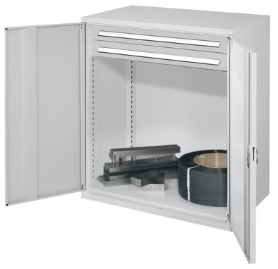 Kappes Schwerlast-Beistellschraenke ohne Mitteltrennwand 1110x1000x600mm Modell 64 V