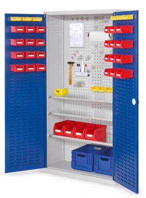 Kappes ®RasterPlan Werkzeugschrank 1950x1000m Modell 6 Tiefe 410mm Schlitzplattentu