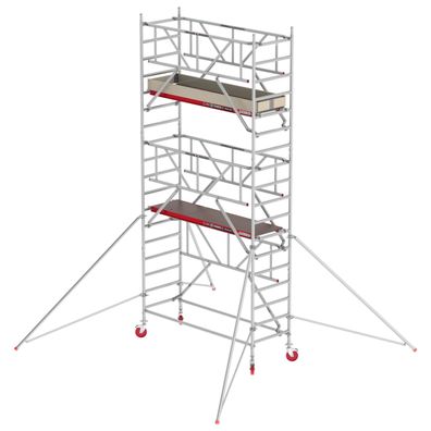 Altrex Fahrgeruest RS Tower 41 PLUS Aluminium mit Safe-Quick® und Holz-Plattform 6,