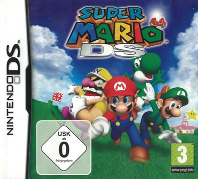 Super Mario 64 DS Nintendo DS DSi 3DS 2DS - Ausführung: nur Modul