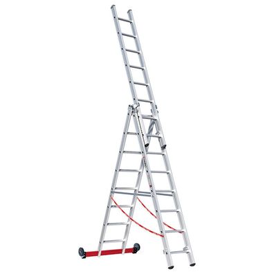 Euroline Premium 30778 Mehrzweckleiter 3-teilig 3x8 Sprossen